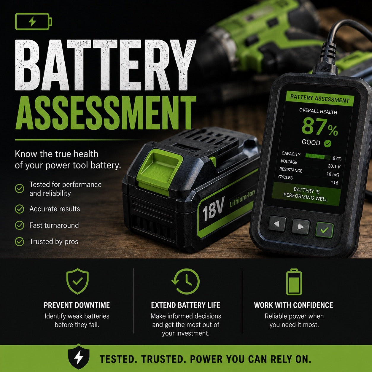 Send Battery for Assessment